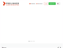 Tablet Screenshot of prelinker.com